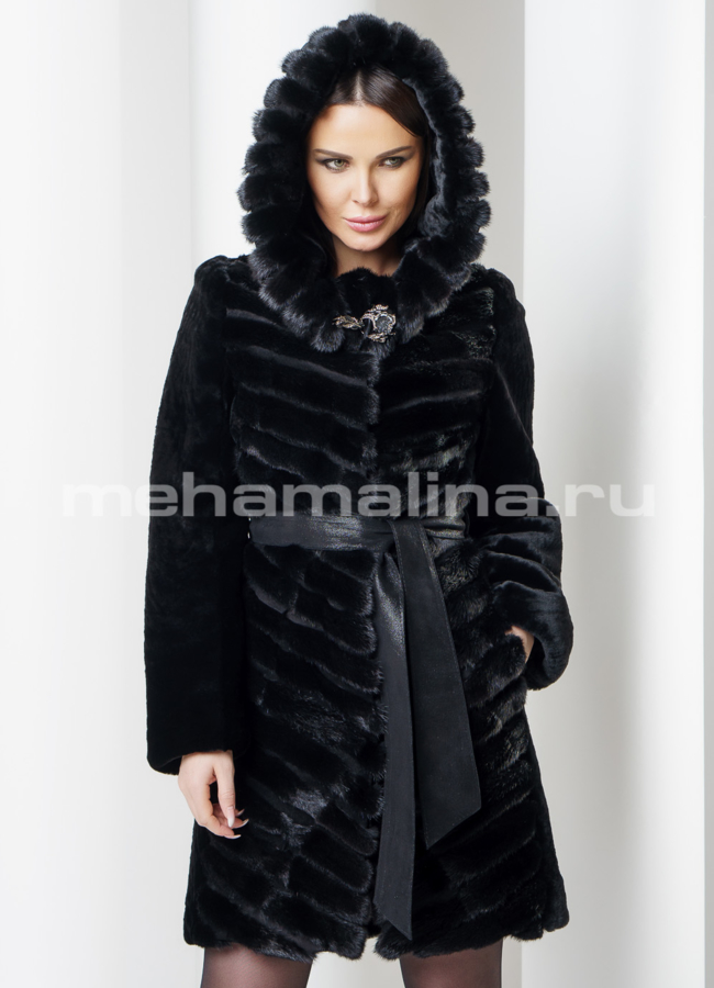 фото Шуба из мутона модель № S-565