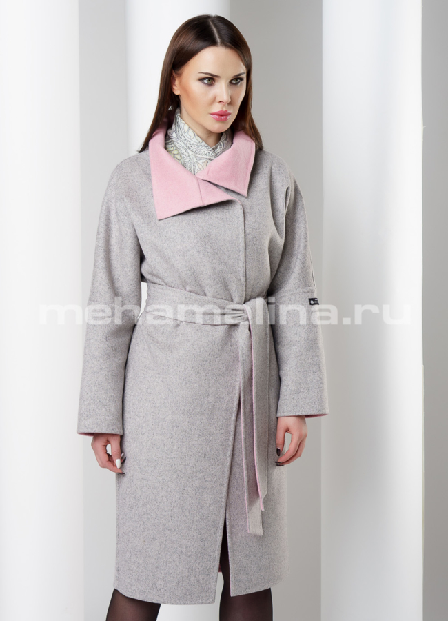 Пальто двухстороннее  модель № BP-133 универмаг малина