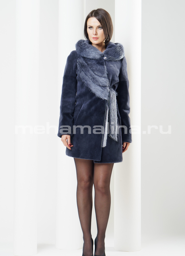 Шуба нутрия 