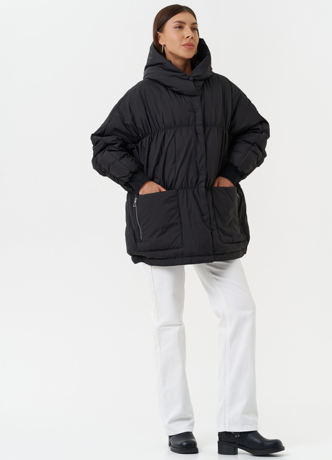 фото Женская куртка оверсайз модель № 27884