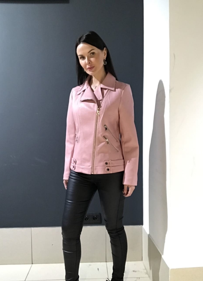 Куртка из эко кожи  модель № 031 в кредит