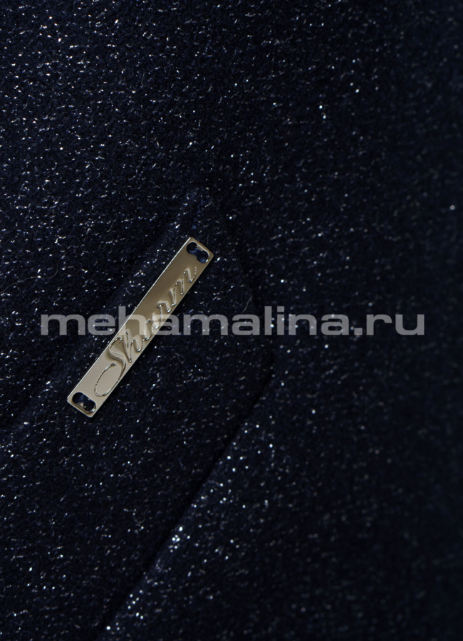 Пальто с люрексом модель № 241 универмаг малина