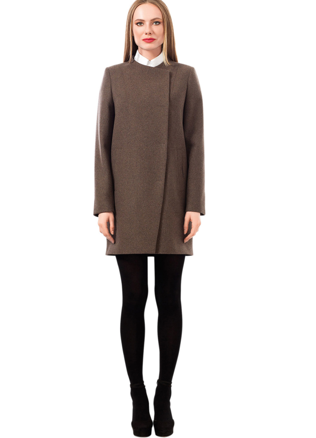 Пальто модель № BP-80 меха малина