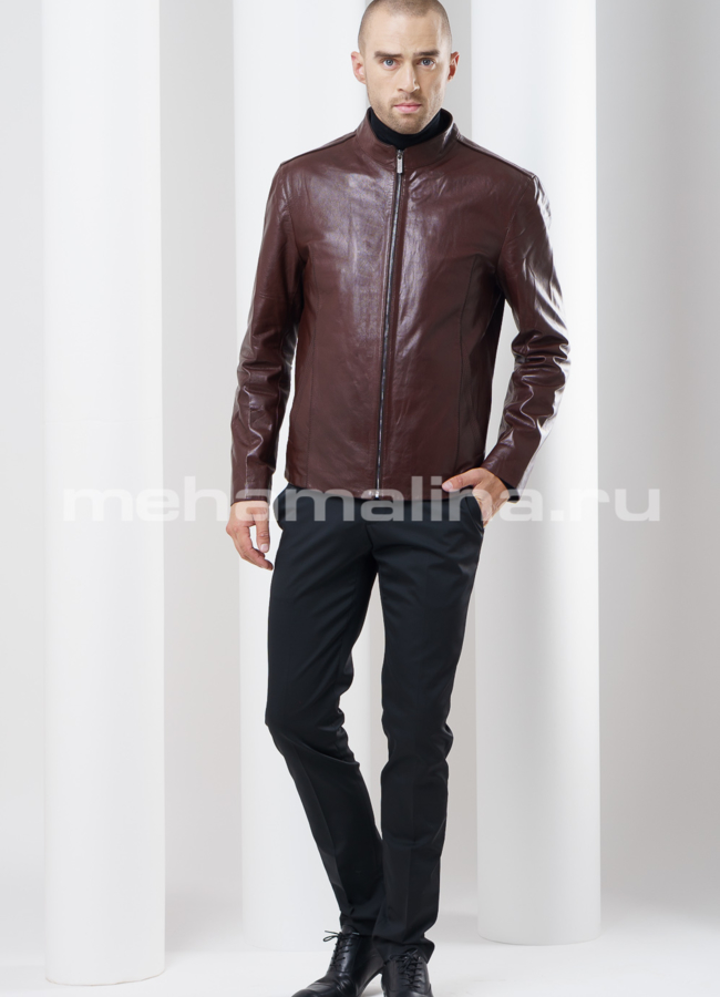 Куртка из кожи модель № KP-150 в рассрочку