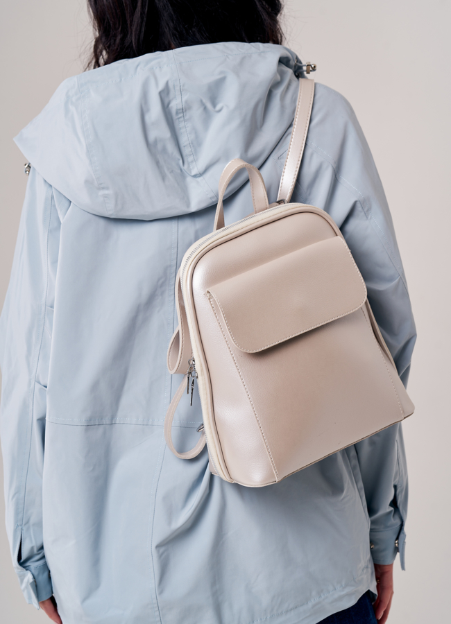 Рюкзак женский из эко кожи розового цвета модель № ZR 5819-3 универмаг малина