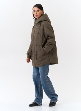 Женская куртка с капюшоном 