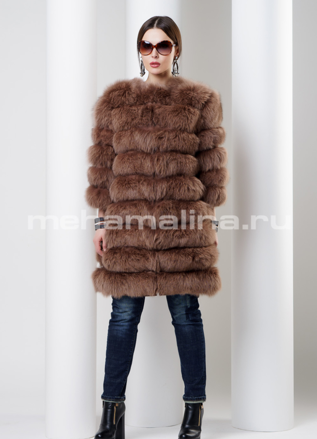 Жакет из песца модель № M-127 в рассрочку
