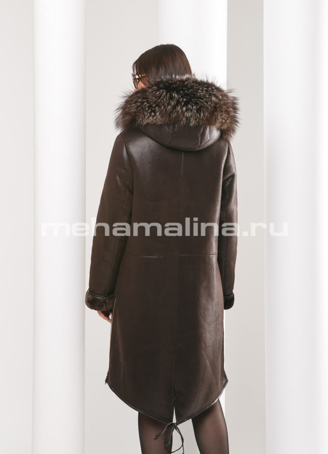 Дубленка из эко кожи модель № D-166 в кредит