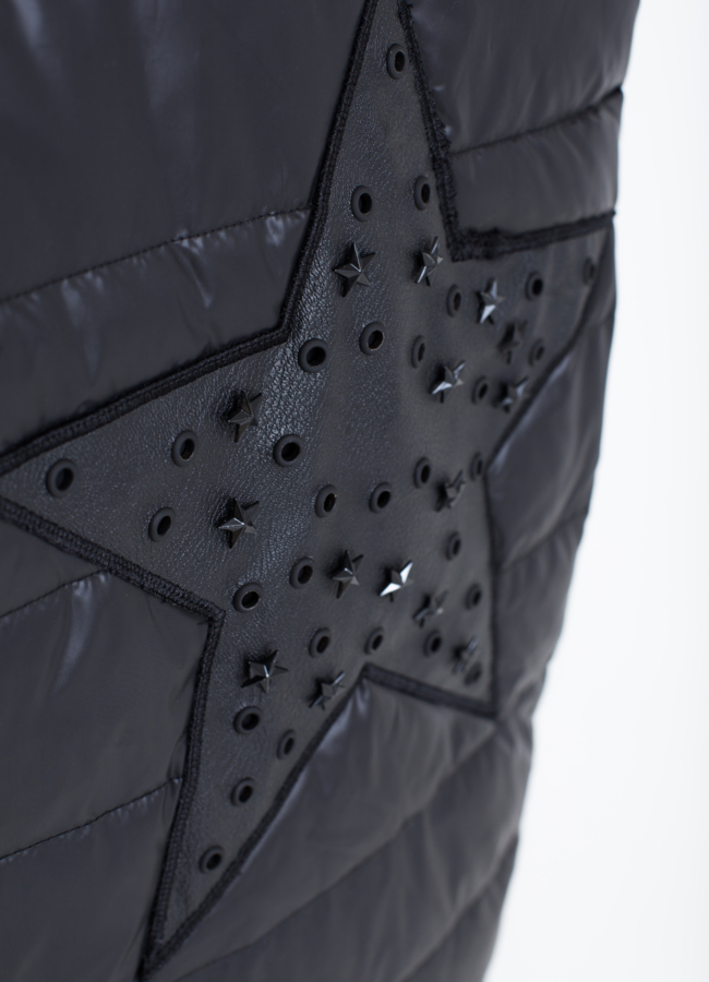 Плащ черного цвета модель № 7559 универмаг малина