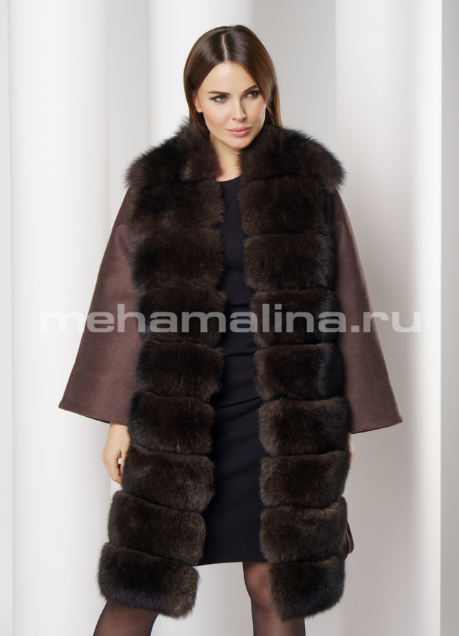 Пальто Oksa модель № 7439 универмаг малина