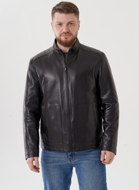 Мужская кожаная куртка 