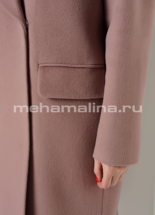 Пальто oversize с английским воротником модель № 497 в рассрочку