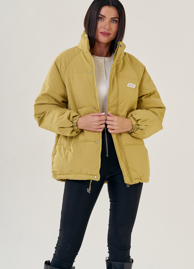 Женская куртка со стойкой модель № 23133 в кредит