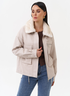 Куртка весенняя из искусственной кожи  Куртка весенняя из искусственной кожи