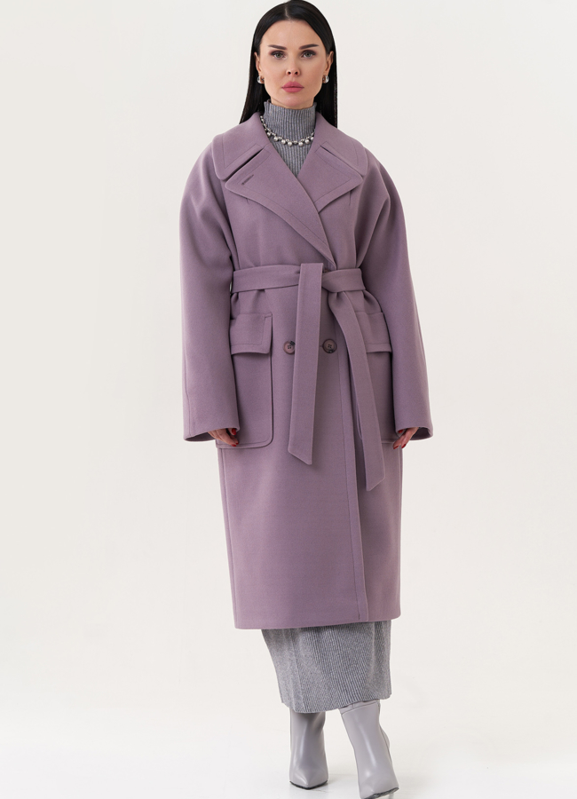 фото Пальто с английским воротником модель № 26842