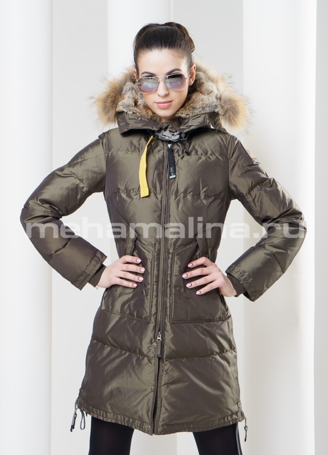 фото Удлиненный пуховик  модель № П-49