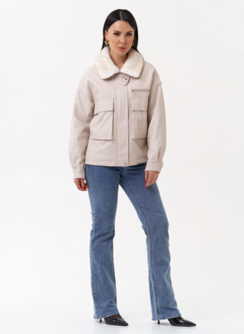 Куртка весенняя из искусственной кожи  Куртка весенняя из искусственной кожи