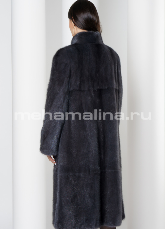 Шуба из норки  модель № S-714 в кредит