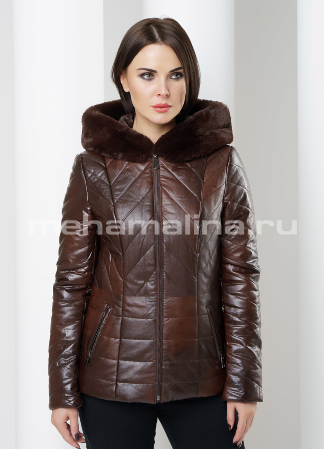 Куртка из эко кожи модель № K-321 универмаг малина