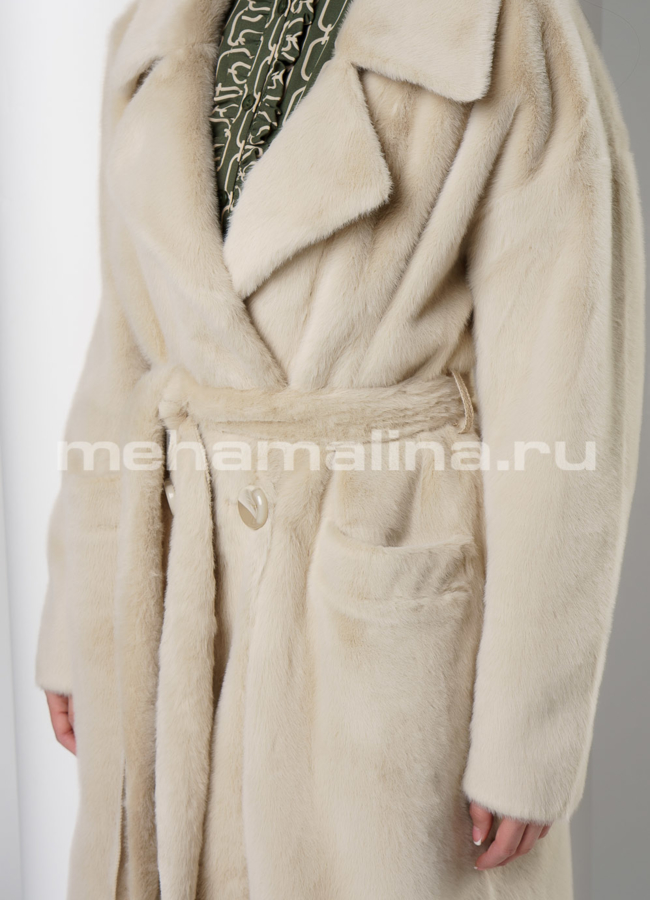 Женское ворсовое пальто модель № 058 в рассрочку