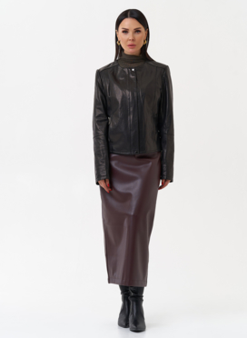 Женская кожаная куртка