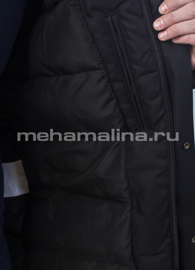 Пуховик мужской  модель № КМ-50 универмаг малина