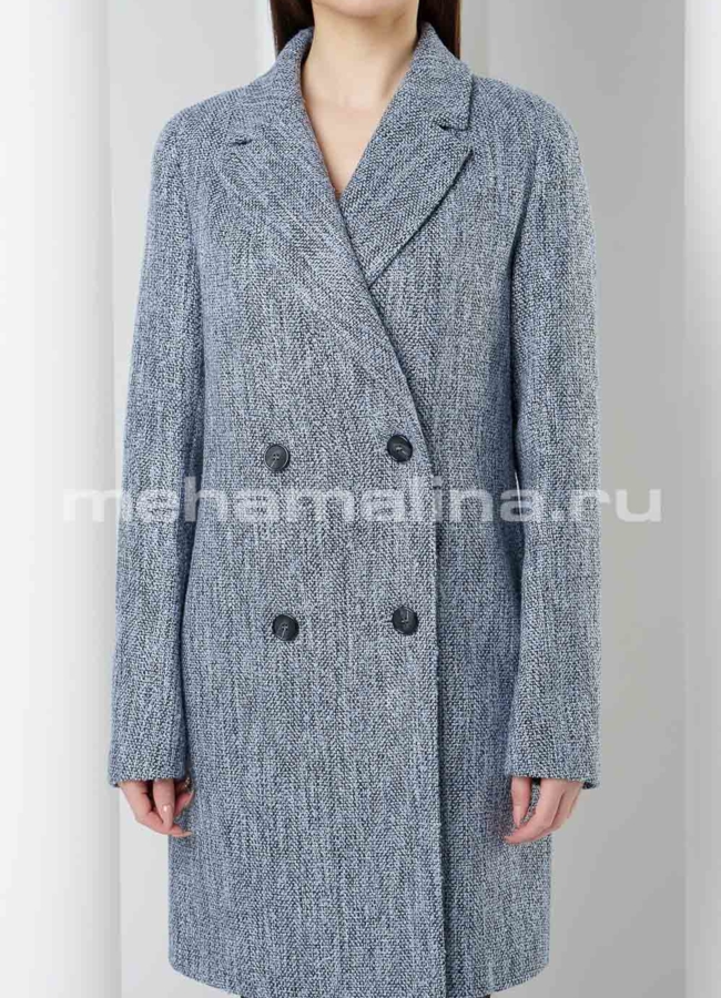 Двубортное пальто модель № BP-158 в рассрочку