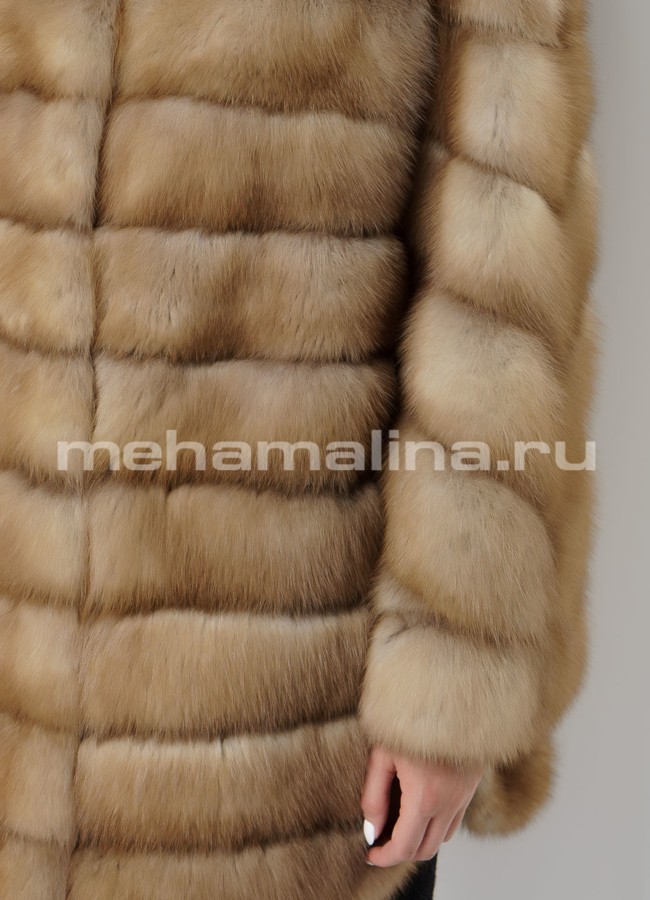 Шуба из куницы модель № S-722 универмаг малина