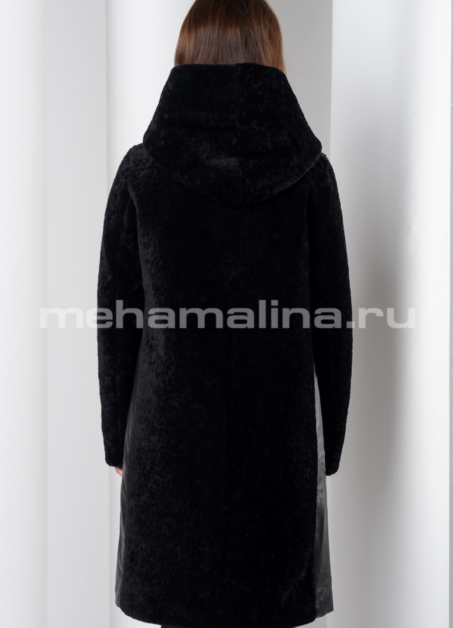 Меховое пальто модель № K-389 в кредит