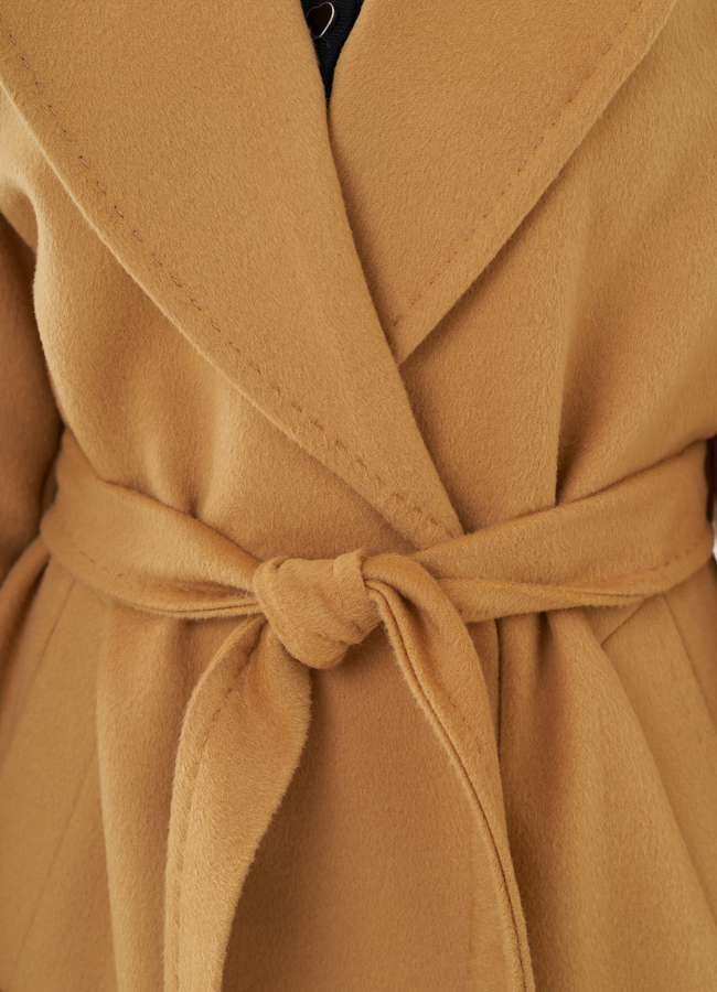 Пальто женское с английским воротником модель № 81255 в кредит