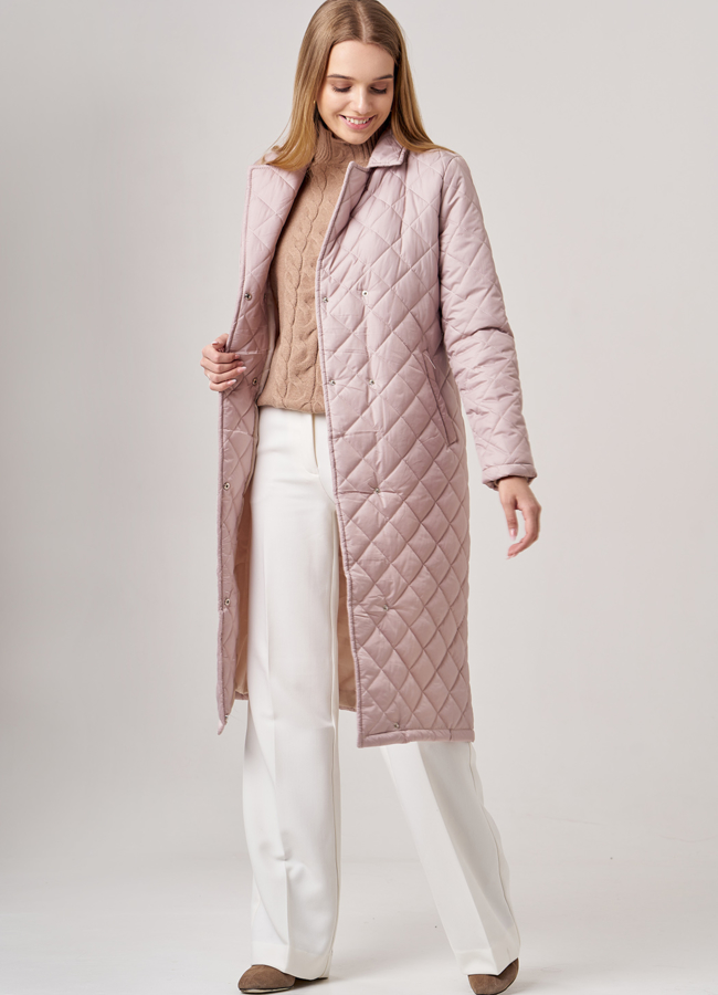 Плащ женский бежевого цвета модель № 1108 универмаг малина