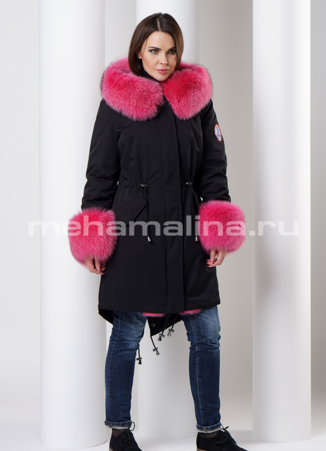Меховая парка Malina siberian wear модель № П-164 в рассрочку