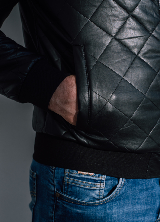 Куртка бомбер на молнии  модель № 22540 универмаг малина