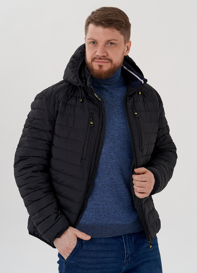 Куртка с капюшоном мужская модель № 24349 универмаг малина