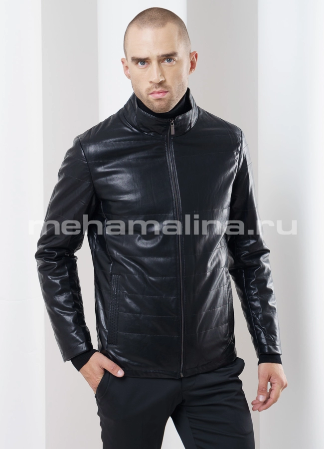 Куртка из эко кожи модель № KP-155 универмаг малина