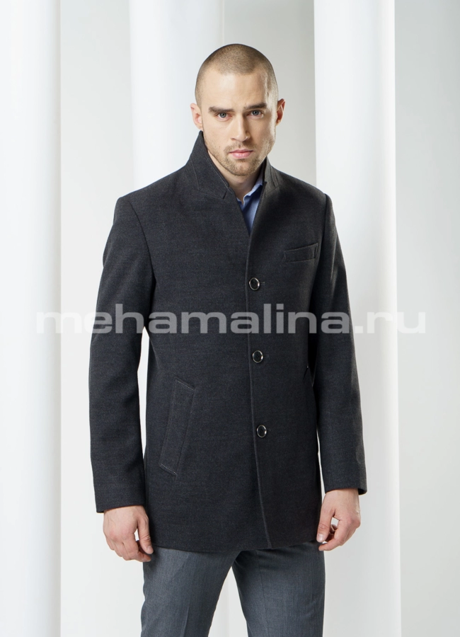 фото Пальто мужское из кашемира модель № PK-2