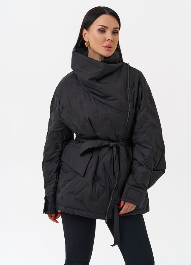 Женская куртка с объемным воротником модель № 29903 в кредит