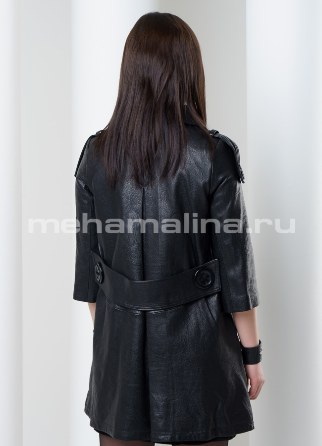 Кожаный френч модель № K-336 в кредит