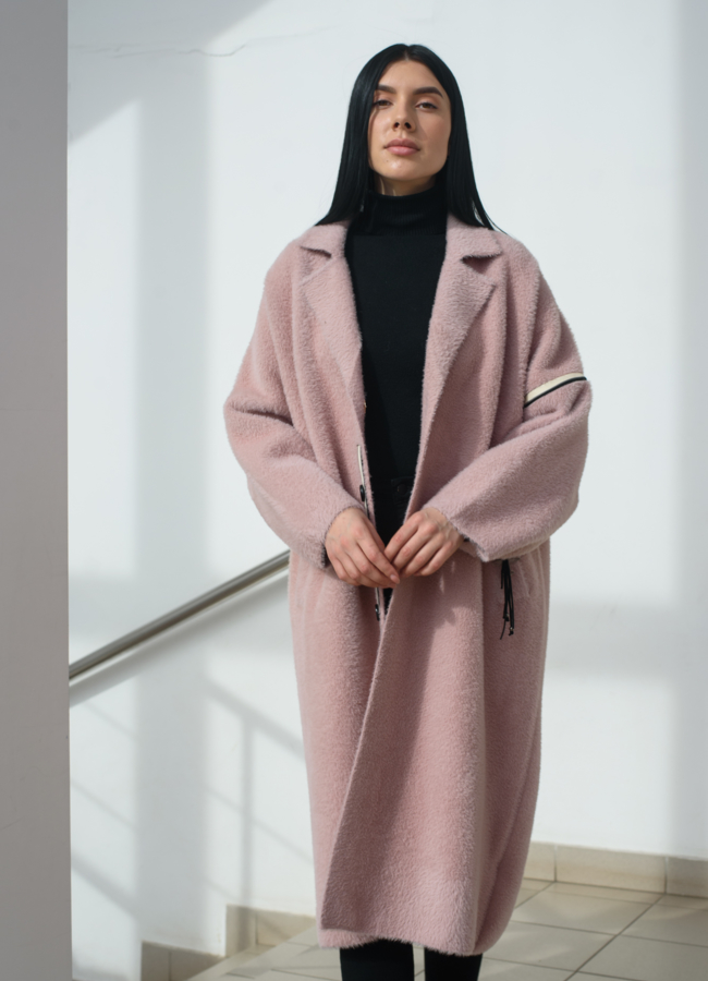 Женский кардиган оверсайз с английским воротником  модель № 22482 в рассрочку