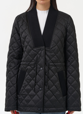 Женская утепленная стеганая куртка