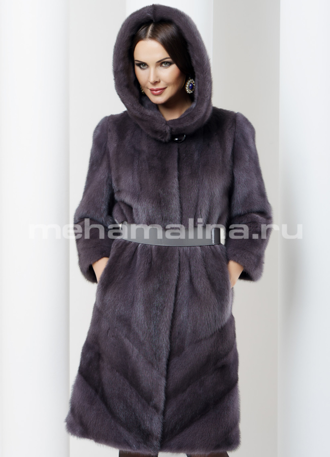 фото Норковая шуба модель № S-486