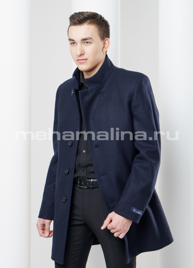 фото Пальто, цвет синий модель № PM-3