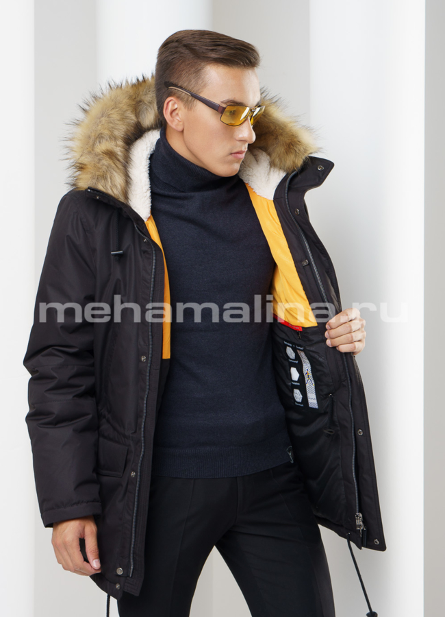 фото Куртка с капюшоном модель № KM-14