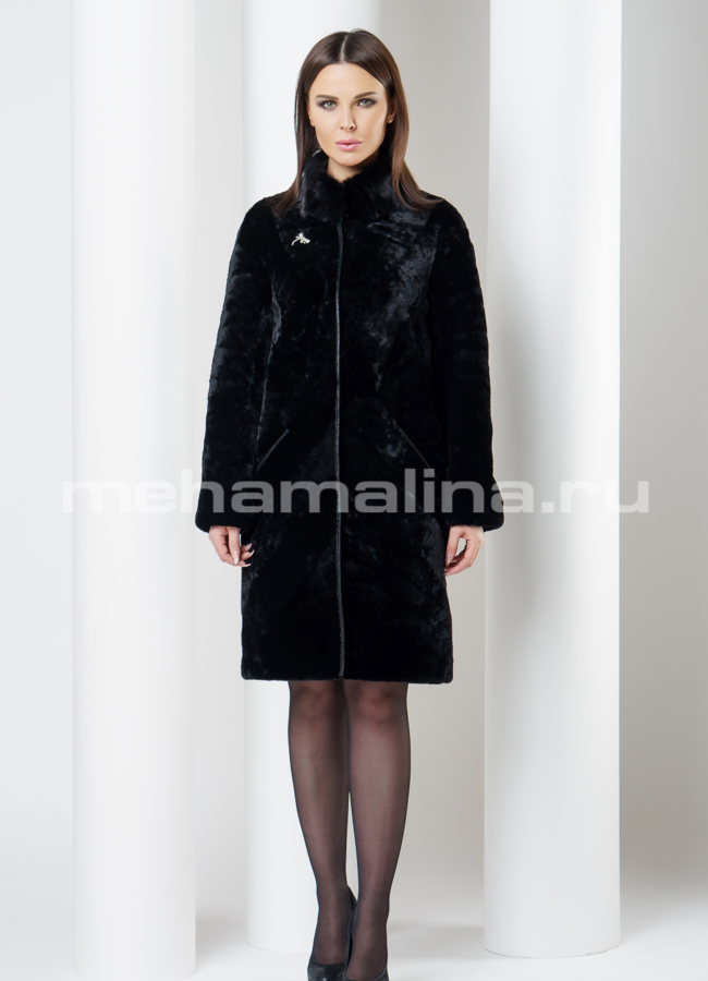 Шуба мутон модель № S-564 в рассрочку