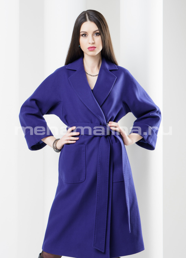 Женское пальто прямое модель № BP-44 в рассрочку