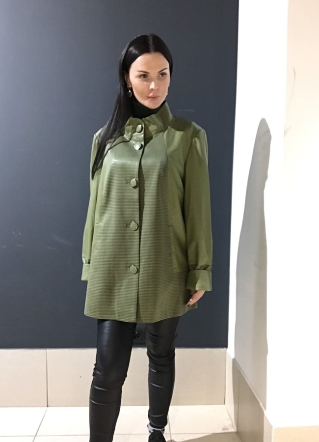 Куртка женская из эко кожи модель № 870 в рассрочку