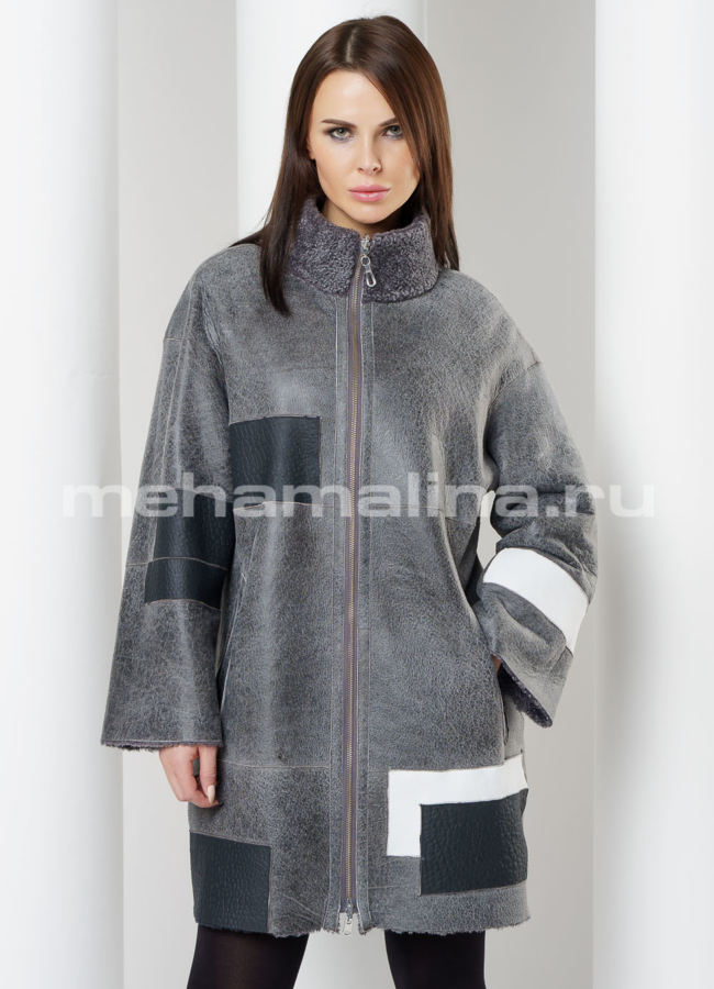 Дубленка  модель № D-195 универмаг малина