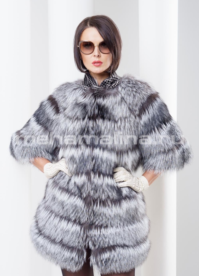 Жакет из чернобурки, saga модель № M-68 в кредит