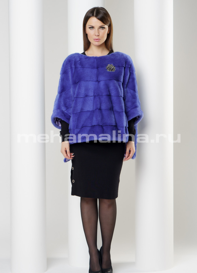 Худи из норки модель № S-585 в рассрочку