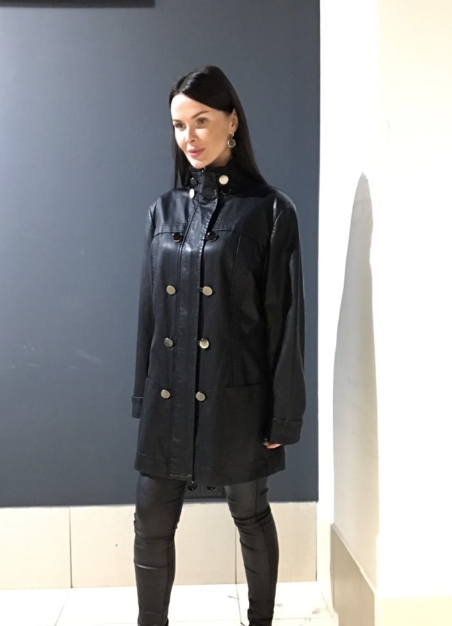 Куртка из эко кожи  модель № 10-12 в кредит